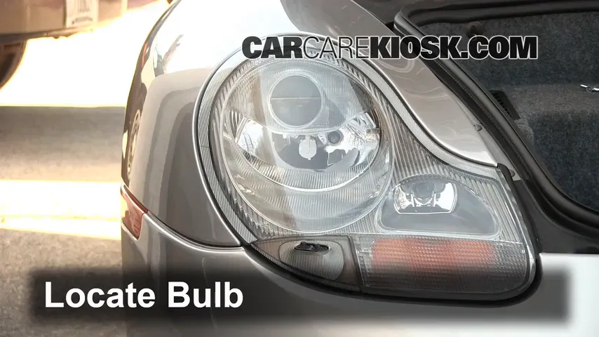 2000 Porsche 911 Carrera 4 3.4L 6 Cyl. Convertible Lights Parking Light (replace bulb)
